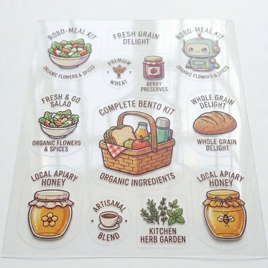 cetak stiker label transparan cetak stiker label transparan